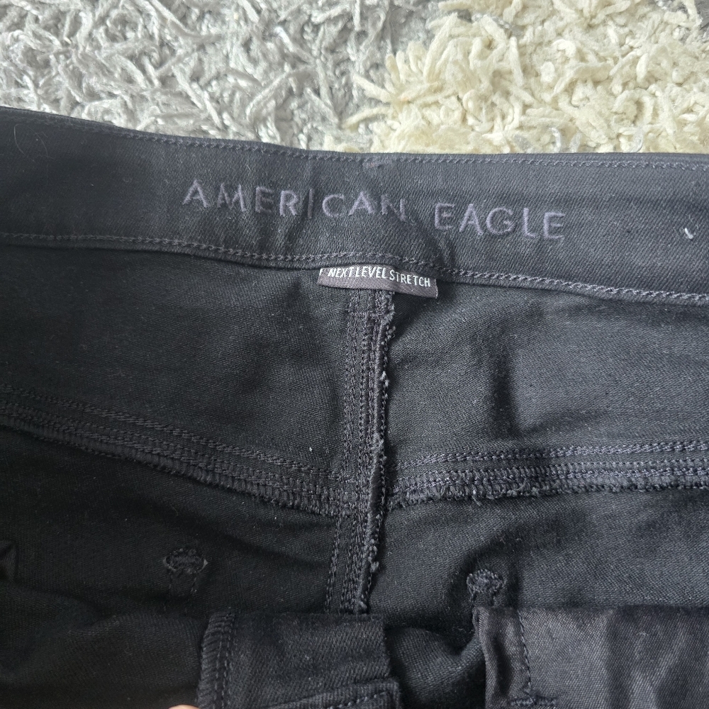 American Eagle Outfitters Black Skinny Jeans - Picture 7 of 8